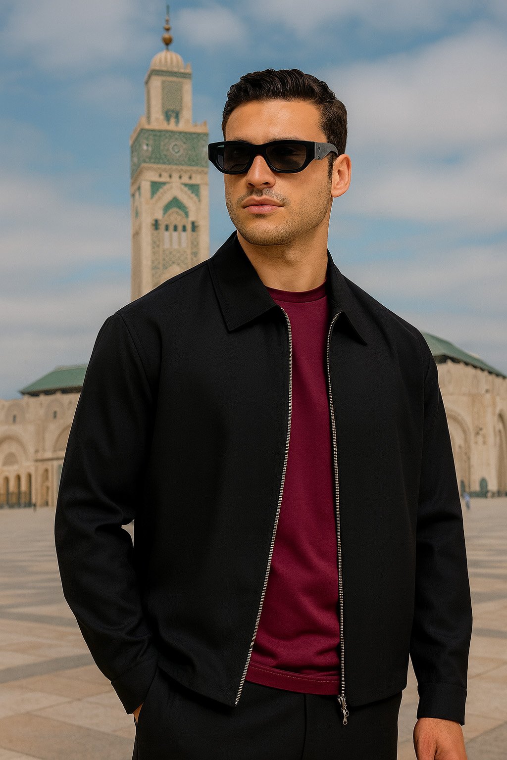 Sogno: Muscle Fit Knit Sweater