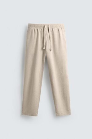 Pantalon en lin Relaxed fit
